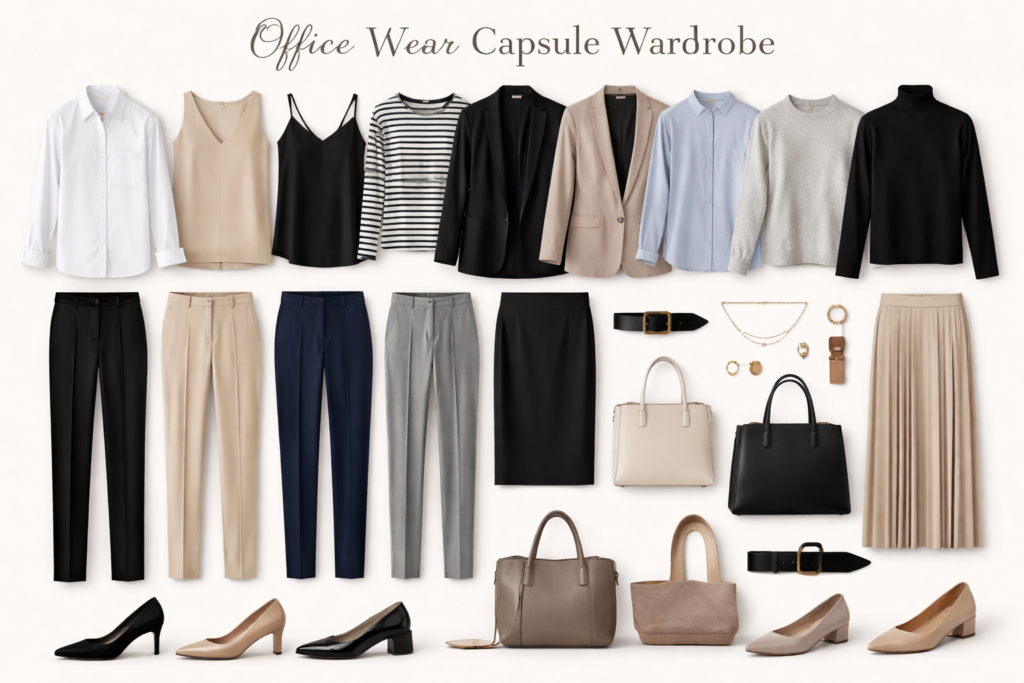 Capsule Wardrobe For Office